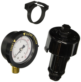 Pentair high-flow manual relief valve close-up for pool and spa filters, enabling steady pressure relief.