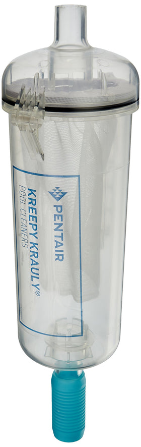 Pentair R211084K clear leaf trap for Kreepy Krauly cleaners enhances debris capture