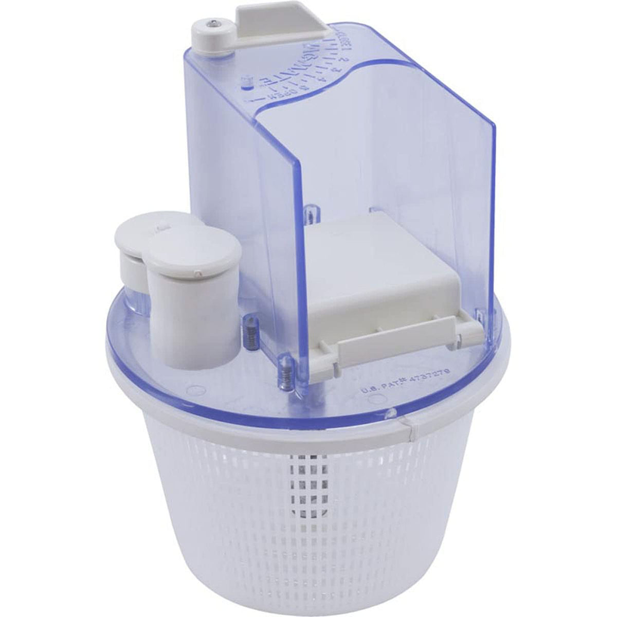 Pentair R211100 Vac-Mate in use captures surface debris as the cleaner runs.
