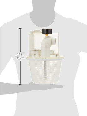 Pentair Vac-Mate basket trap prevents debris from reaching the pump pot.