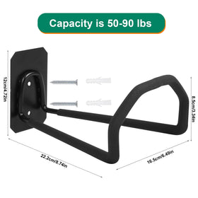 PeoMev garden hose holder ready for outdoor storage and quick access.