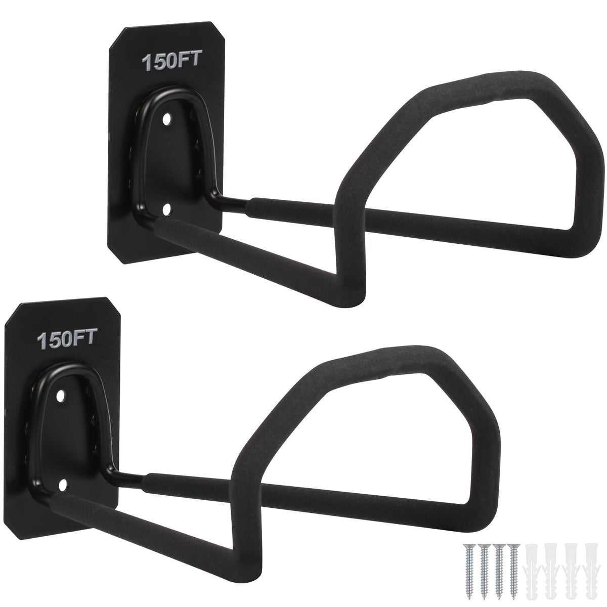 PeoMev hose hanger wall mount outdoor keeps hoses tidy and ready for quick watering