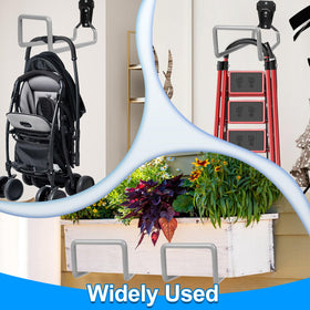 PeoMev neat backyard organization with compact hose storage solution.