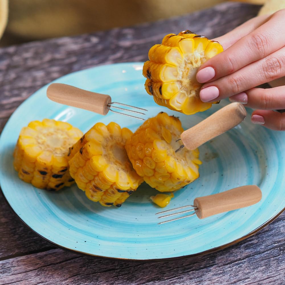 PEOUWNES outdoor dining corn holders for picnics and camps