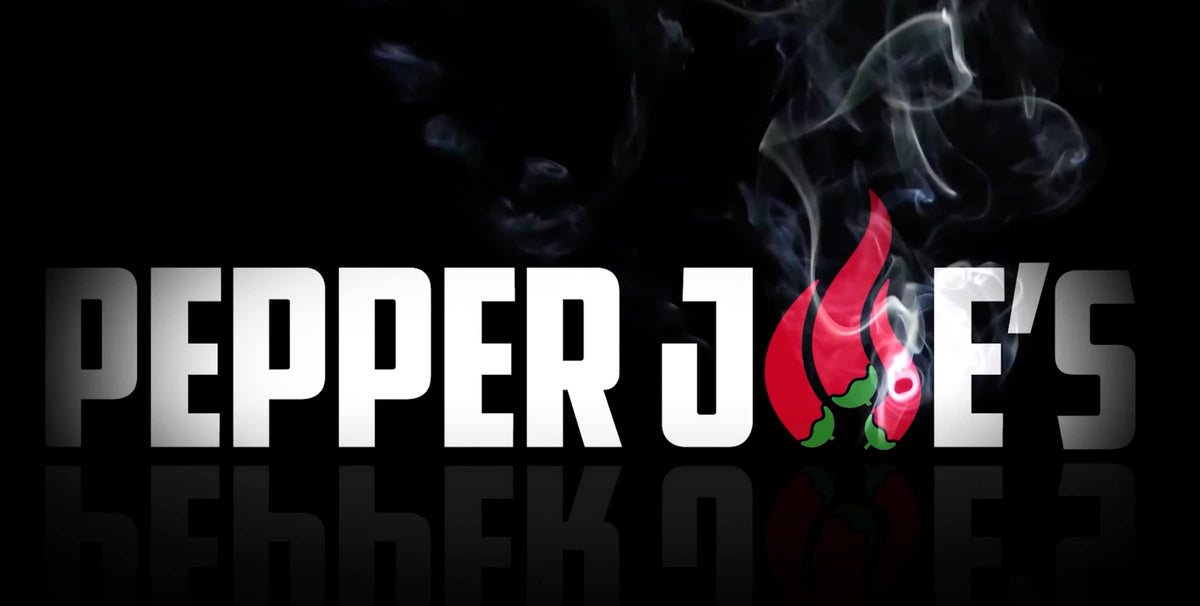 Pepper Joe's Trinidad Scorpion seeds branding, showcasing premium non-GMO seed quality.
