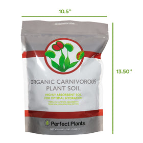 Perfect Plants 4 qt organic mix for carnivorous plants ideal for Venus Flytraps