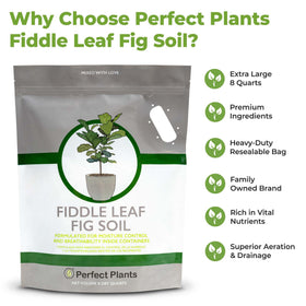 Perfect Plants heavy-duty resealable bag for convenient storage.