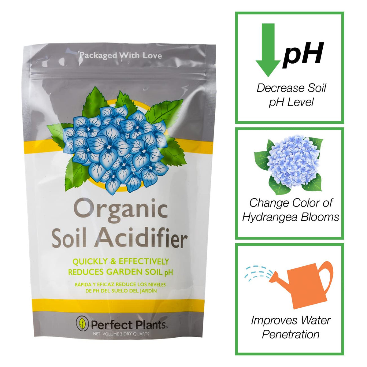 PERFECT PLANTS pelletized sulfur pellets ready to mix for faster pH adjustment