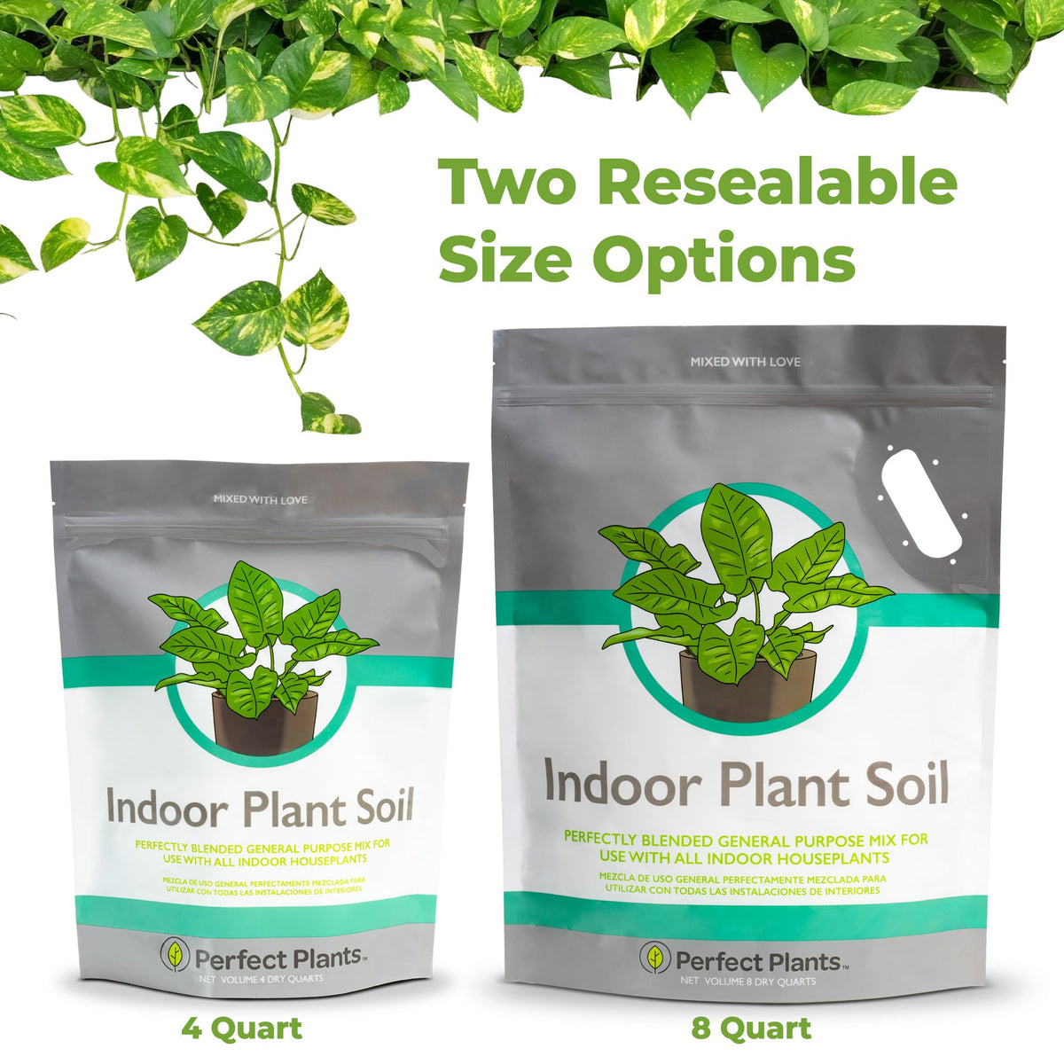 Perfect Plants resealable bag keeps soil fresh for future planting sessions