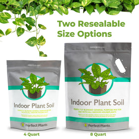 Perfect Plants resealable bag keeps soil fresh for future planting sessions