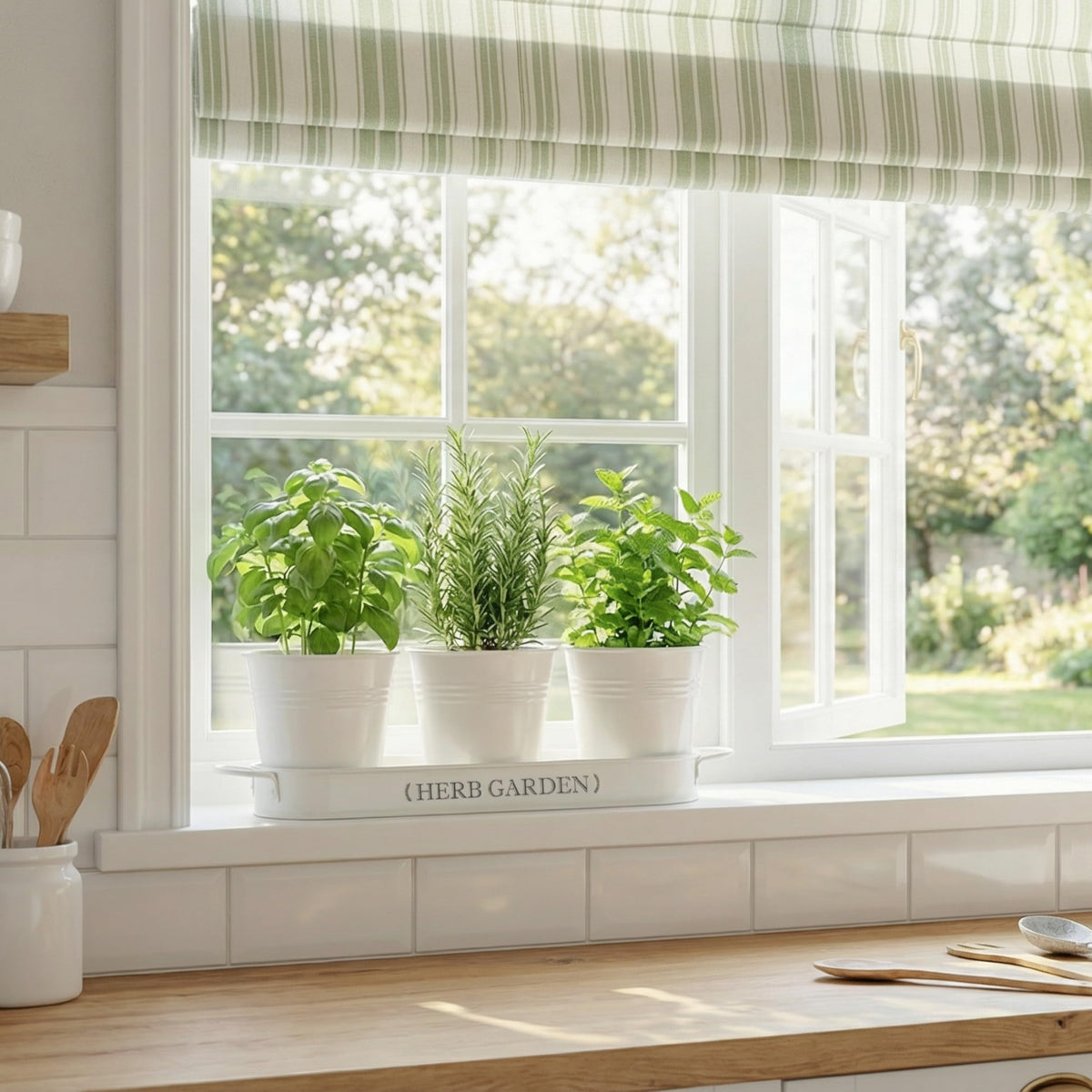PERFNIQUE easy-care kit lets beginners and experienced gardeners grow fresh herbs.