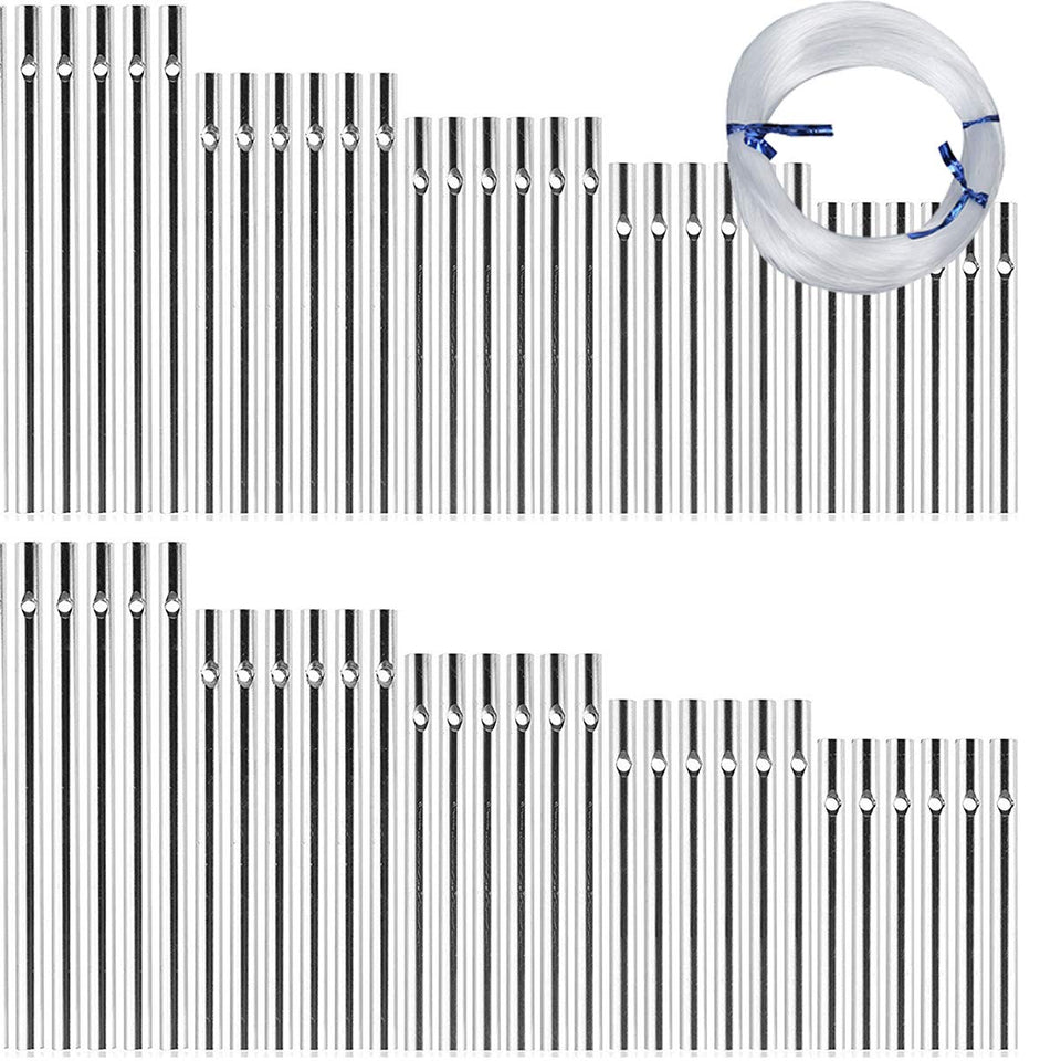 Perfsign wind chime tubes—aluminum, durable finish for craft projects