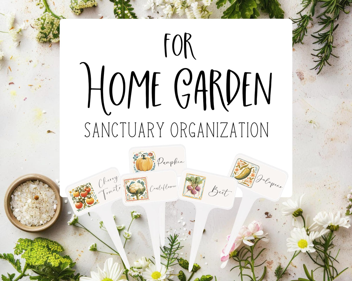 Peri Foi garden organizer set simplifies pot and bed labeling