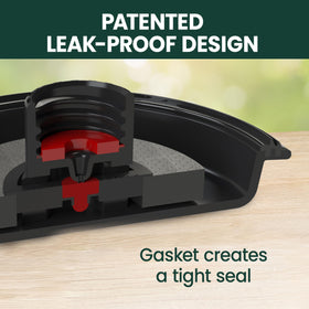 Perky-Pet Cactus easy-clean design lets you take apart parts for deep cleaning.