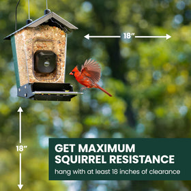 Large outdoor dimensions measure 9.25x10.6x15.8 inches