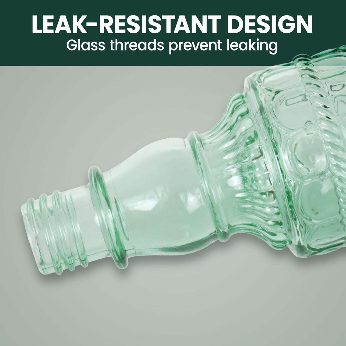 Perky-Pet durable glass and metal construction withstands outdoor conditions.