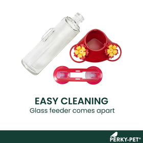Suction cups attach securely to clean glass for easy mounting.