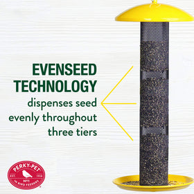 Evenseed technology shown distributing seed in Perky-Pet YSSF00346-2