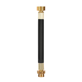 Persevere 0-8ft garden hose extension for easy reach and even water flow.