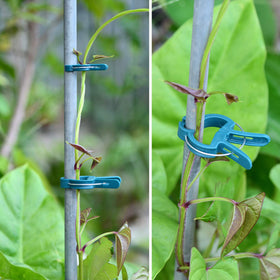 PERSZEN adjustable clip fits various stake angles.