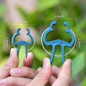 PERSZEN small clip close-up showing compact support for delicate stems