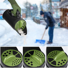 PERSZEN seed spreader front lid dispersion ensures even granule release