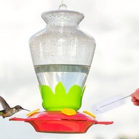 Perthlin 2-in-1 small-head brush for compact feeder areas