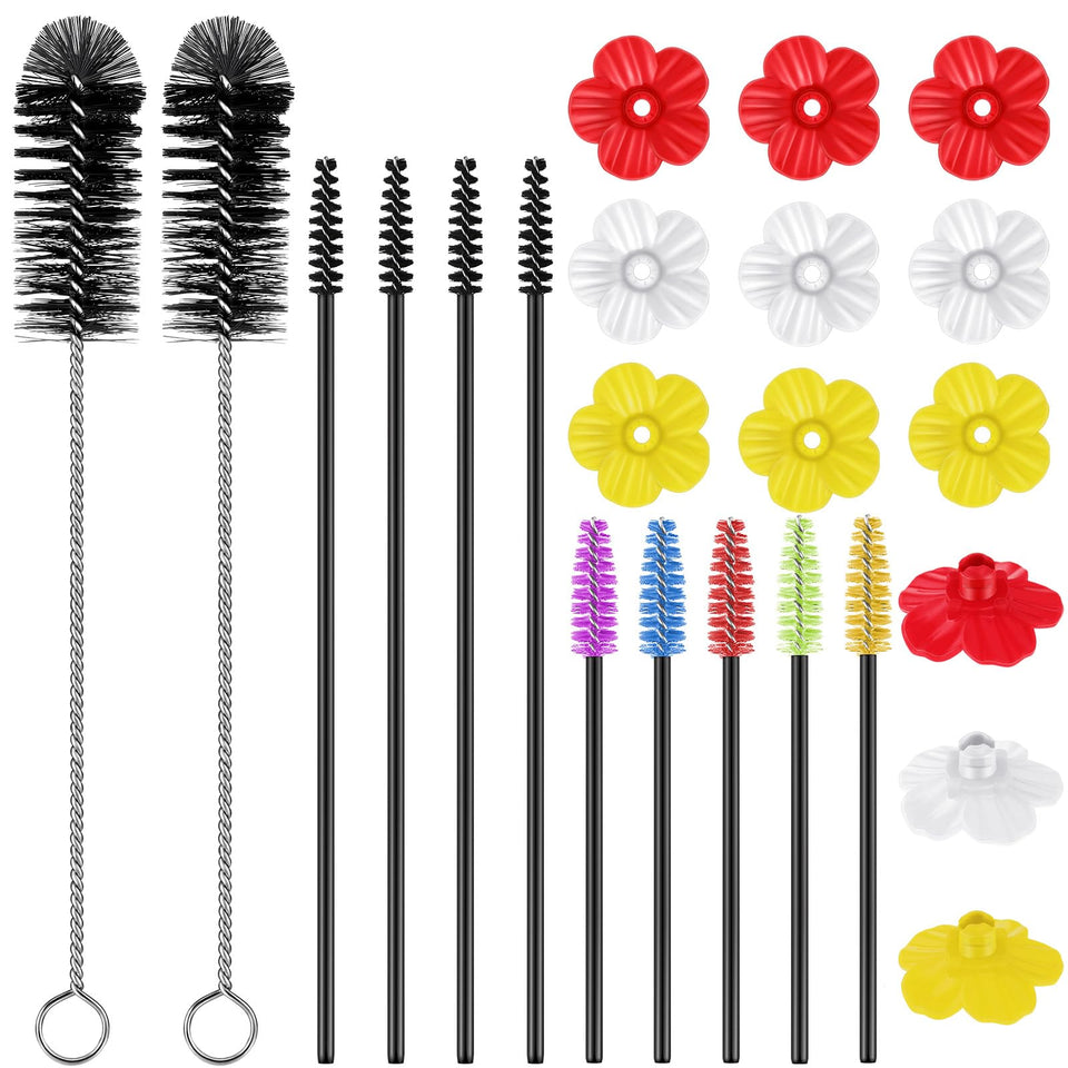 Perthlin 38-piece hummingbird feeder brush set for thorough cleaning and long-lasting use.