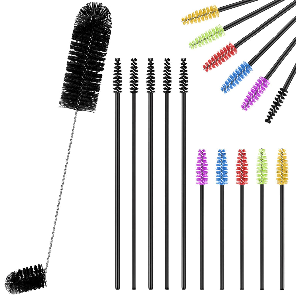Perthlin large hummingbird feeder brush for nectar bottles, smooth cleaning