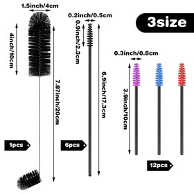 Perthlin medium brushes set reaches nectar holders and bottles