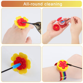 Perthlin stainless-steel-handle large brush ensures sturdy grip during cleaning.
