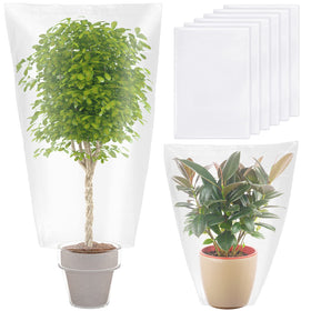 Perthlin winter plant cover 70x110cm front view protecting a sapling