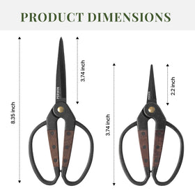 PERWIN dual‑grip design for adaptable left or right‑handed pruning.