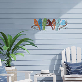 Peryiter Bedroom Decor Bird Motif brings cozy rustic ambience.