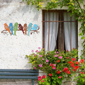 Peryiter Farmhouse Entry Wall Art blends color and texture beautifully.