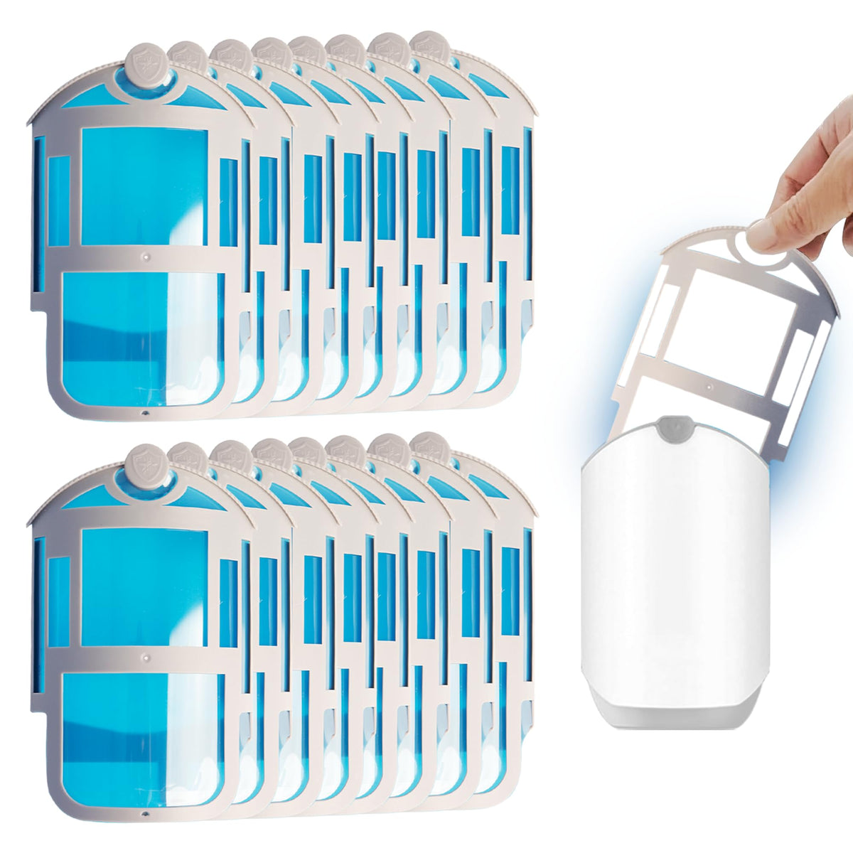 PESTCON 16-pack refill packaging ready-to-use for M364 and Max for hassle-free indoor insect control.