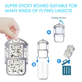 PESTCON easy-to-use design requires only backing removal and insert to activate.