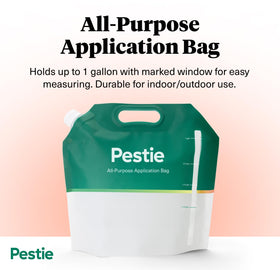 Pestie extendable wand reduces back strain for hard-to-reach spots.