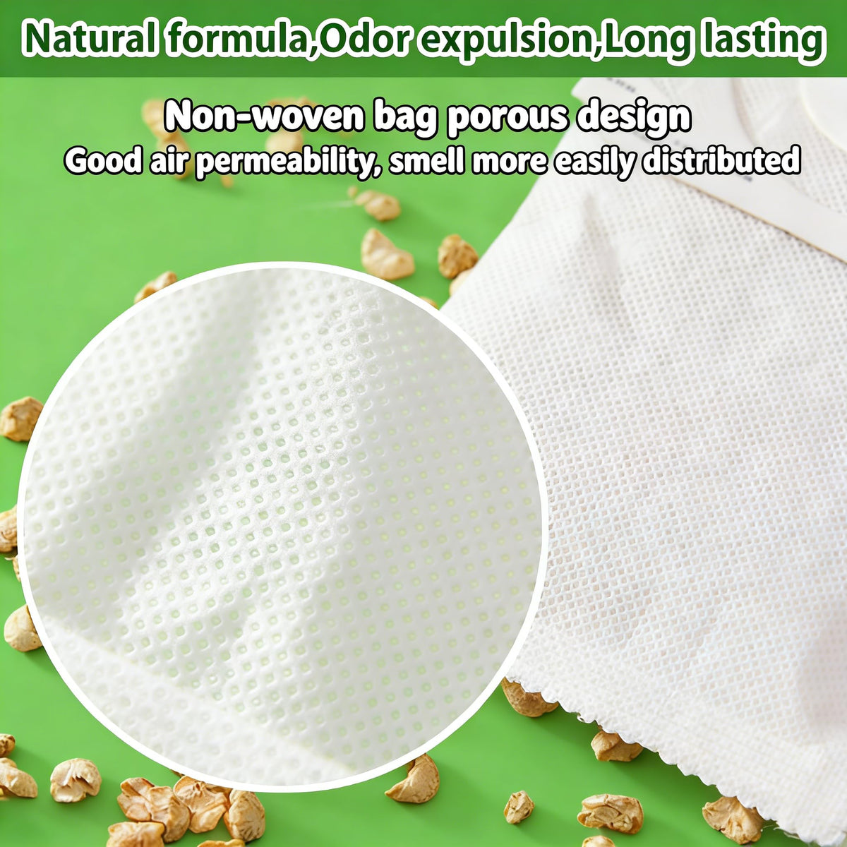 PestMentor peppermint oil close-up showing a scented pouch ready to deter pests.