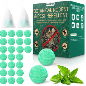 PestXDrops rodent-repellent-balls pack deters mice safely indoors.