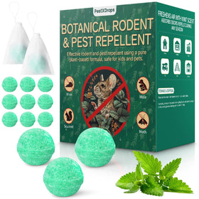 PestXDrops rodent repellent balls for indoor use and long-lasting pest deterrence.