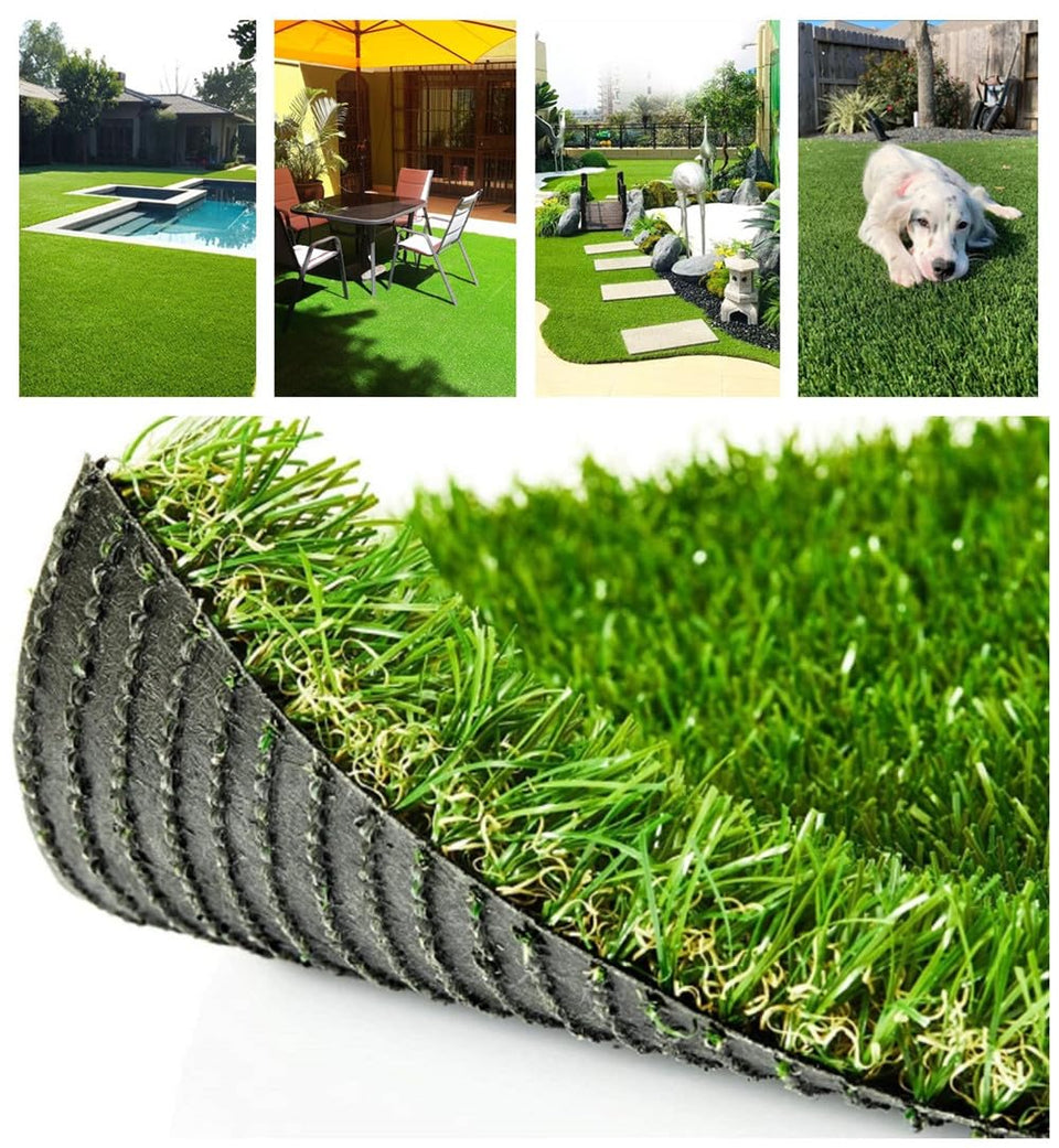 Petgrow Deluxe artificial grass full view for versatile outdoor lawn use