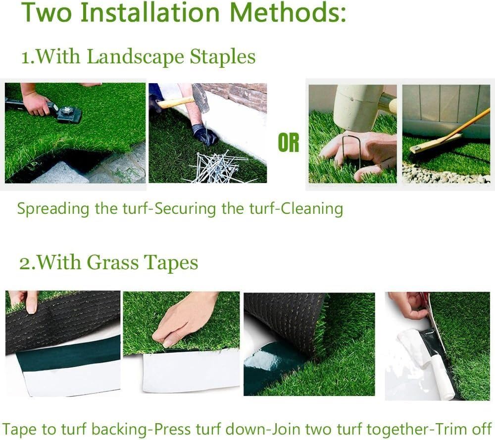 Indoor-outdoor multiuse Petgrow lawn suitable for yards, decks, and balconies.