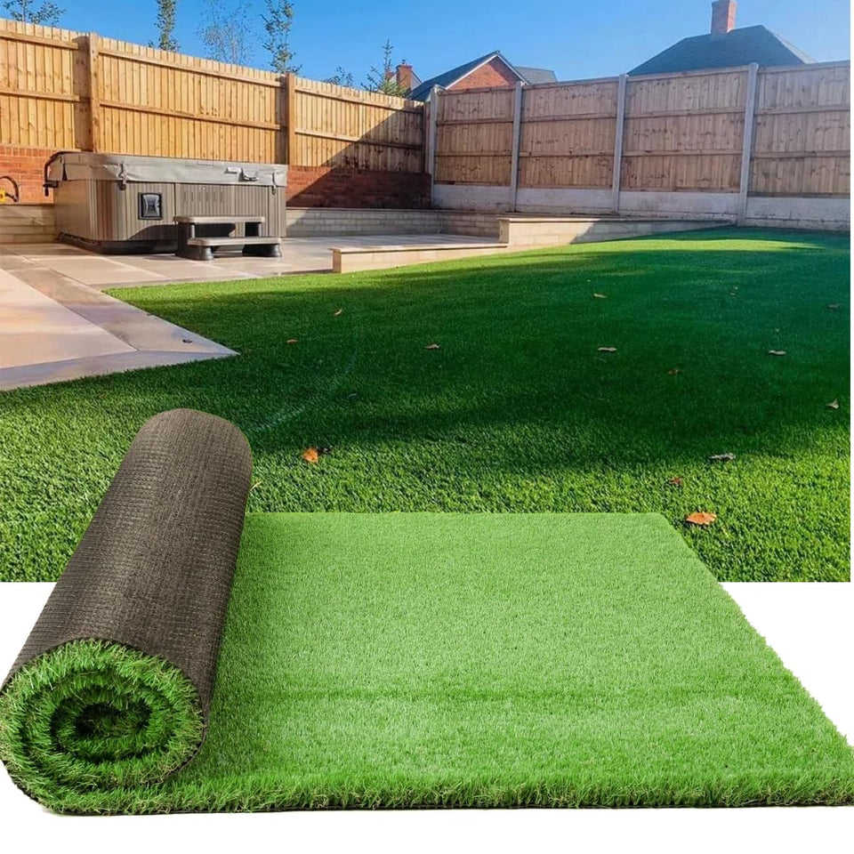 Petgrow luxurious artificial grass with 1.77 inch pile for outdoor spaces