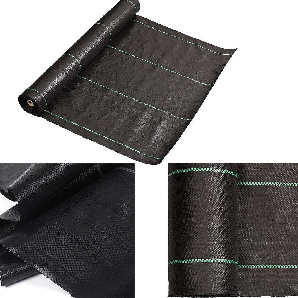 Petgrow needle-punched weave closeup shows durable permeable fabric letting water and air through