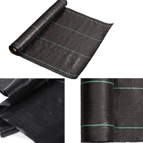 Petgrow needle-punched weave closeup shows durable permeable fabric letting water and air through