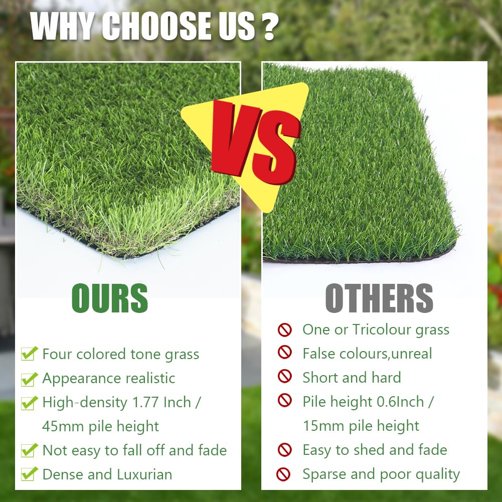 Petgrow safety turf suitable for kids and pets in play areas
