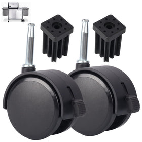 PetKAO 6414 wheels with caster insert improve Weber Genesis mobility