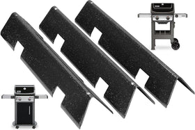 PETKAO 7635 Flavorizer Bars for Weber Spirit II 3-pack for even heat distribution.