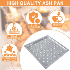 PETKAO ash pan for Americana Sizzler supports steady airflow for consistent temps